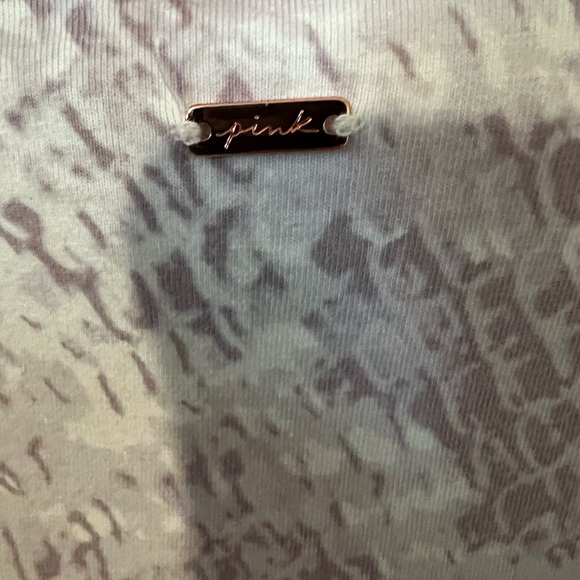 PINK Victoria's Secret Light Purple Snakeskin Bodysuit - Picture 4 of 4